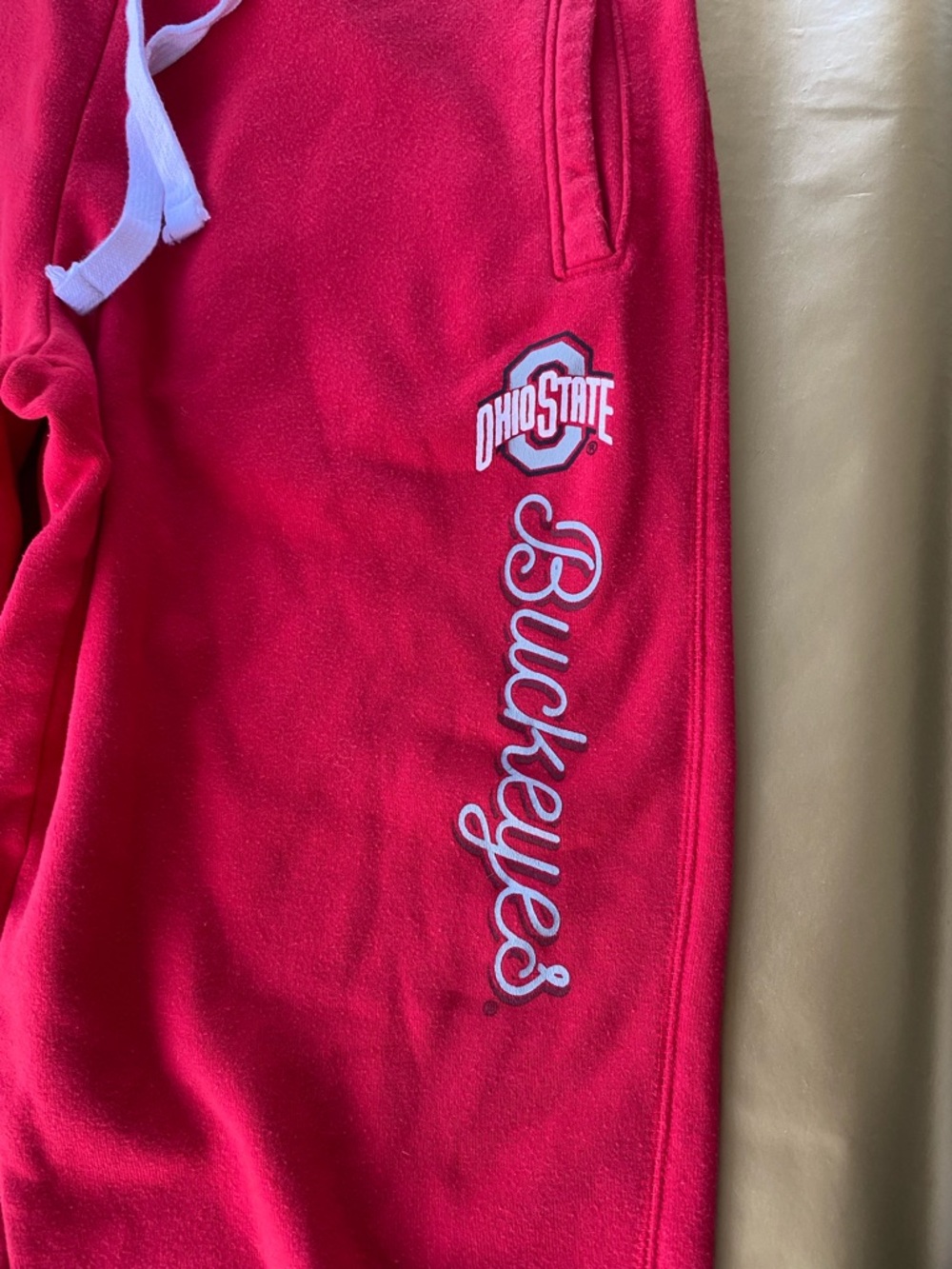 Ohio State Buckeyes Champion Red Buckeyes Joggers - Picture 2 of 9